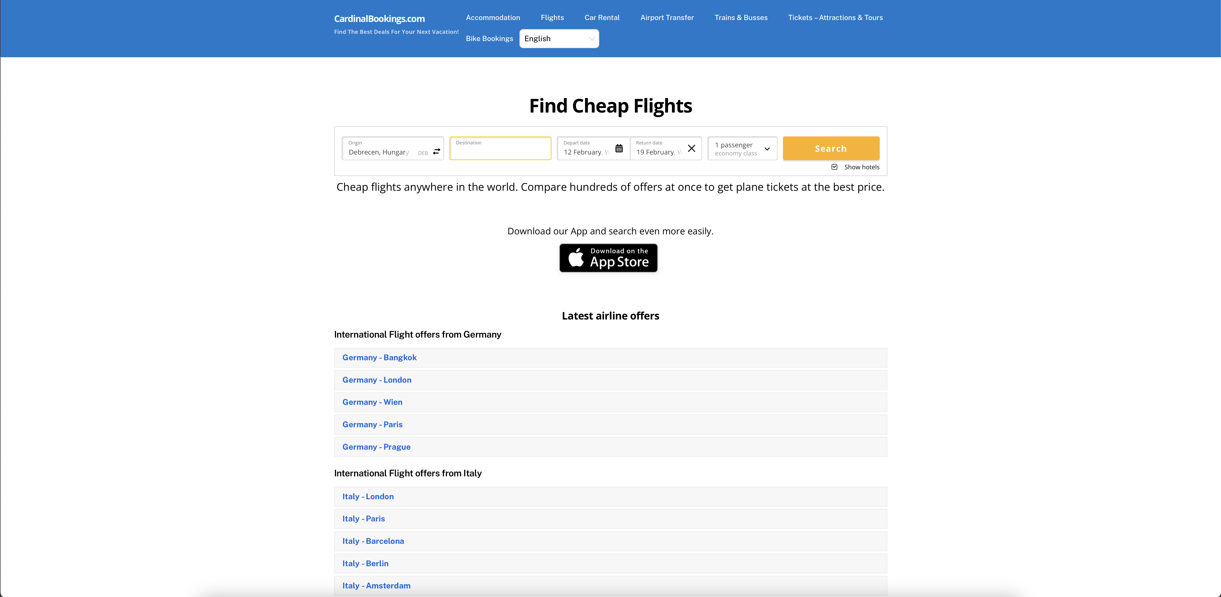 Cardinalbookings.com